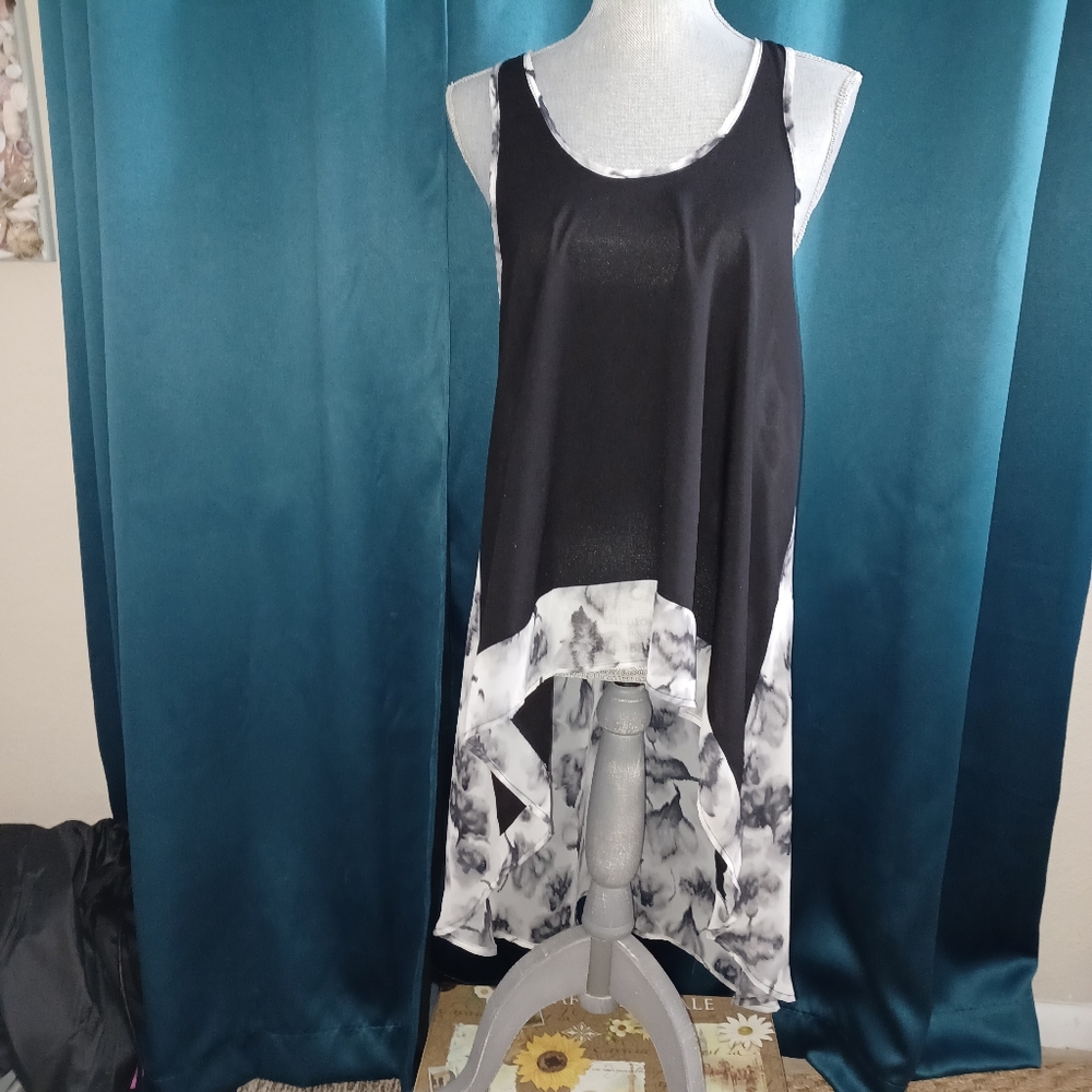 Hi-Lo Sheer Tank